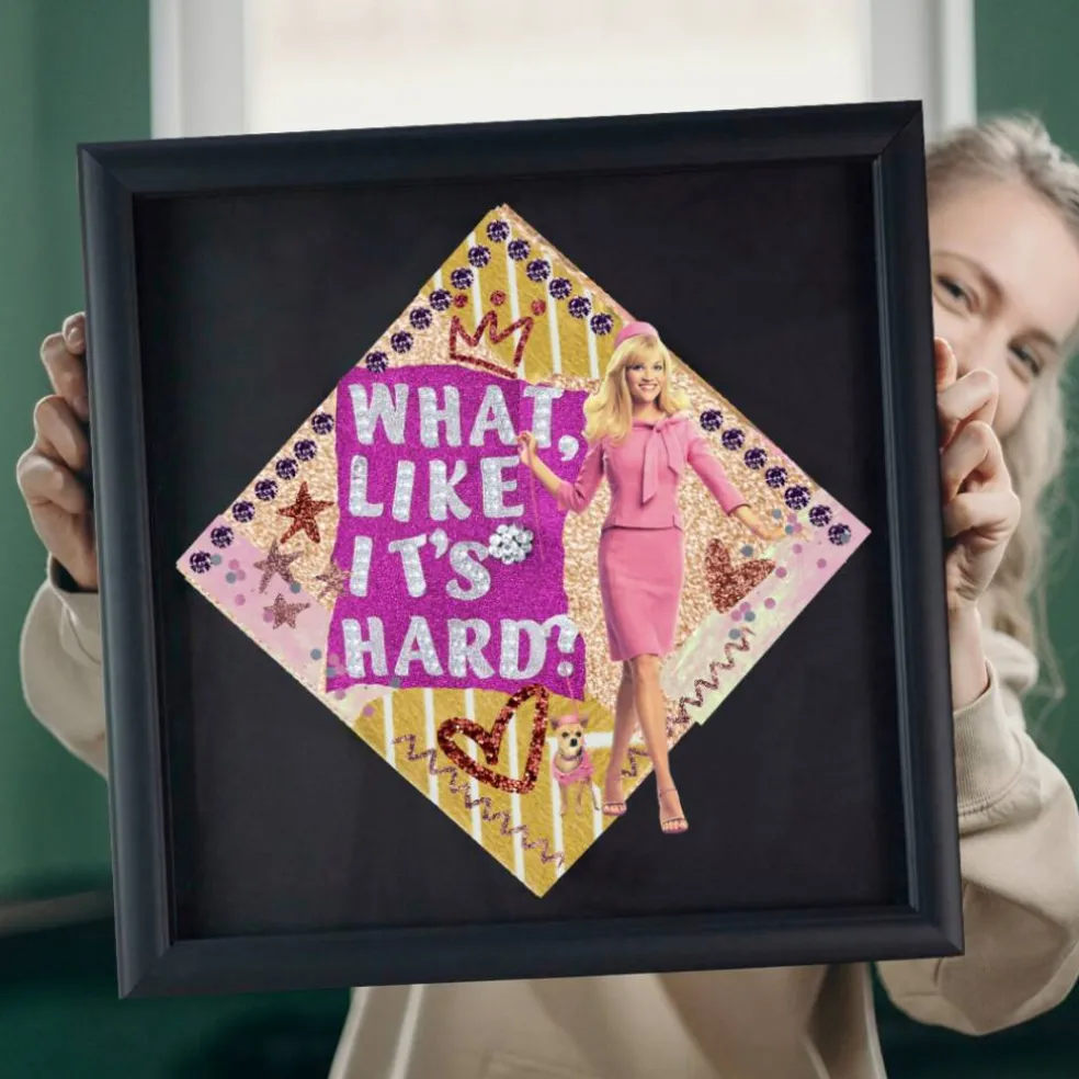 Executive Document Frame graduation cap shadow box frame - Graduation Cap Shadow Box