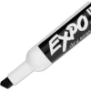 EXPO Broad Chisel Tip Low-Odor Dry-Erase Marker Value Pack - Black (36/Box)