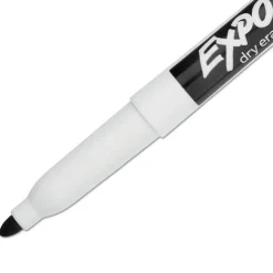 EXPO Fine Bullet Tip Low-Odor Dry-Erase Marker Value Pack - Black (36/Box)