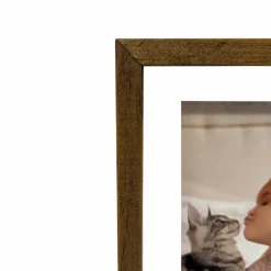 Expressions™ Brown Linear Wood Float Frame by Studio Décor®