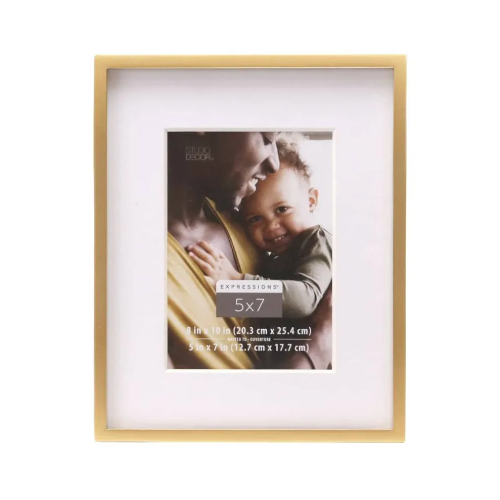 Expressions™ Gold Sydney Frame with Mat by Studio Décor®