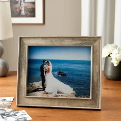 Expressions™ Light Gray Wood Grain Frame by Studio Décor®