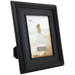 Expressions™ 5" x 7" Black Frieze Frame by Studio Décor®