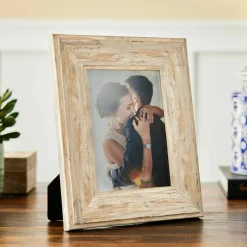 Expressions™ 5" x 7" Greige Distressed Wide Frame by Studio Décor®