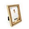 Expressions™ 4" x 6" Natural Beaded Frame by Studio Décor®