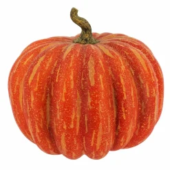 15.5" Extra Large Dark Orange Decorative Pumpkin by Ashland®