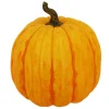 14.3" Extra Large Orange Wash Decorative Pumpkin by Ashland®