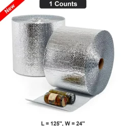 Extra Wide 24" x 125' Bubble Wrap Maximum Protection for Large Items