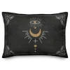 Eye Moon Boarder 2 14" x 20" Throw Pillow