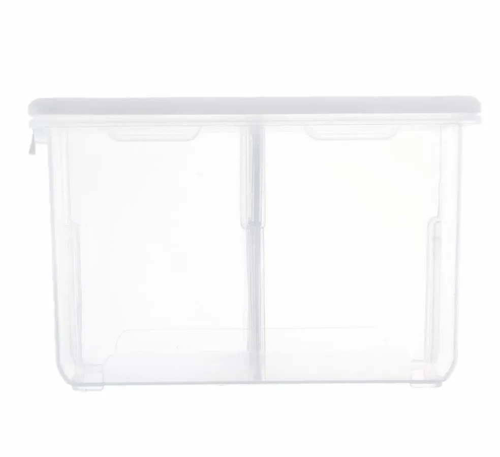 Ezy Storage Tall 4-Compartment Storage Box