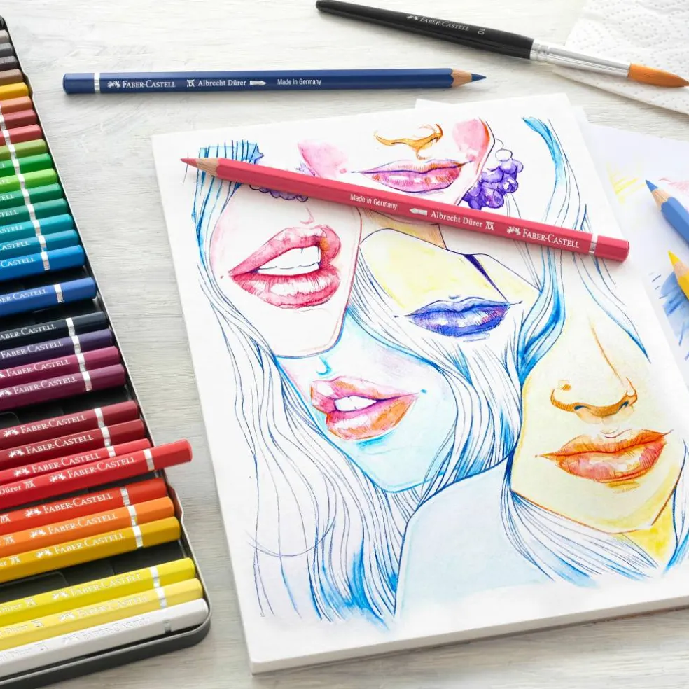 Faber-Castell Albrecht Durer 36 Color Watercolor Pencil Set
