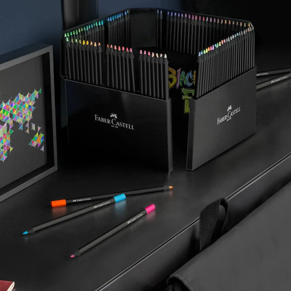 Faber-Castell® Black Edition 100 Colored Pencils Set