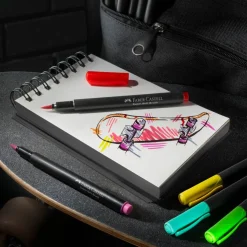Faber-Castell® Black Edition Felt Tip Brush Pens
