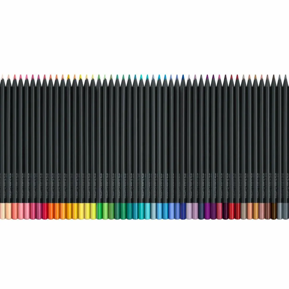 Faber-Castell® Black Edition 50-Piece Colored Pencils