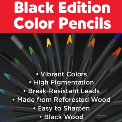 Faber-Castell® Black Edition 50-Piece Colored Pencils