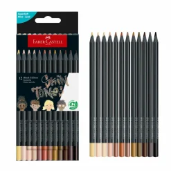 Faber-Castell® Black Edition Skin Tones Colored Pencils