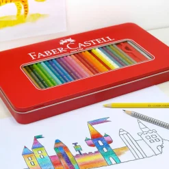 Faber-Castell® Classic 48 Color Pencil Tin Set