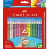 Faber-Castell® 24 Color Grip Watercolor EcoPencils