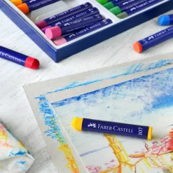 Faber Castell 12 Color Oil Pastel Set
