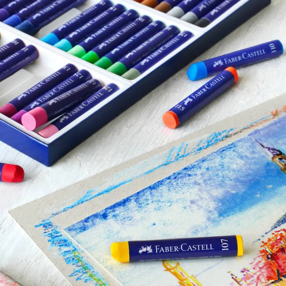 Faber-Castell® 36 Color Oil Pastel Set