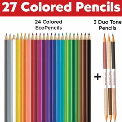 Faber-Castell 27 Color World Colors EcoPencils