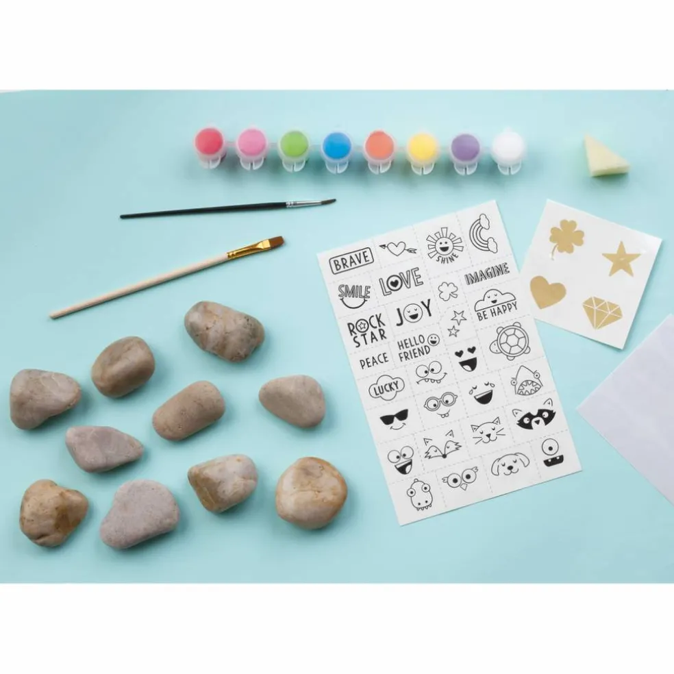 Faber-Castell® Creativity for Kids® Hide & Seek Rock Painting Kit