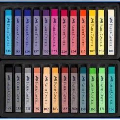 Faber-Castell® Full Length 24 Color Soft Pastel Stick Set