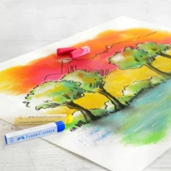 Faber-Castell® Full Length 24 Color Soft Pastel Stick Set