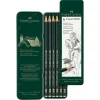 Faber-Castell® 9000 Graphite 6 Pencil Tin Set