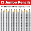 Faber-Castell® Jumbo Grip Graphite No.2 B EcoPencils, 12ct.