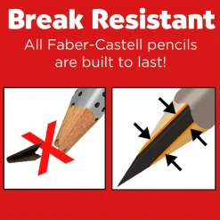 Faber-Castell® Jumbo Grip Graphite No.2 B EcoPencils, 12ct.