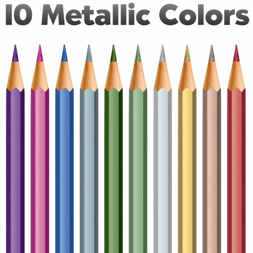 Faber-Castell® Metallic EcoPencil School Pack