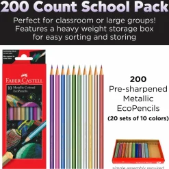 Faber-Castell® Metallic EcoPencil School Pack