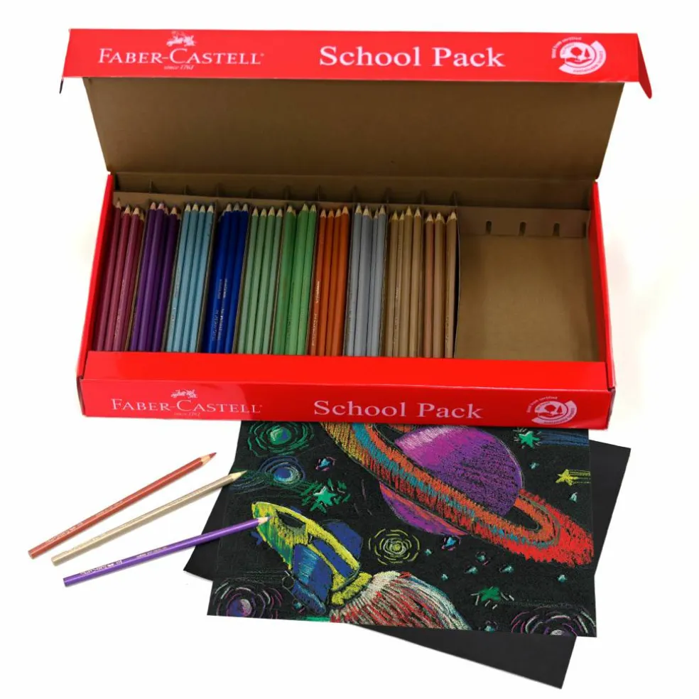 Faber-Castell® Metallic EcoPencil School Pack