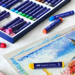Faber-CastellĀ® Oil Pastels 24 Color Set