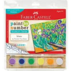 Faber-Castell Paint by Number Museum Series., Irises