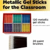 Faber-Castell® 120-Piece Metallic Gel Stick School Pack
