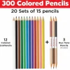 Faber-Castell® 300-Piece World Colors Pencil School Pack