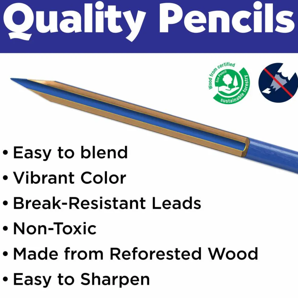 Faber-Castell® 300-Piece World Colors Pencil School Pack