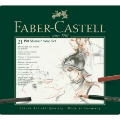 Faber-Castell Pitt 21 Color Monochrome Pencil Set