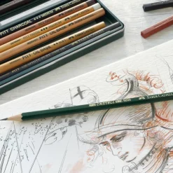 Faber-Castell Pitt 21 Color Monochrome Pencil Set
