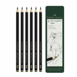 Faber-Castell® PITT® Matte Graphite Pencil Set