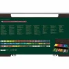 Faber-Castell Polychromos 120 Color Colored Pencil Set in Wood Case