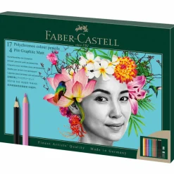 Faber-CastellĀ® Polychromos Color Pencil Set