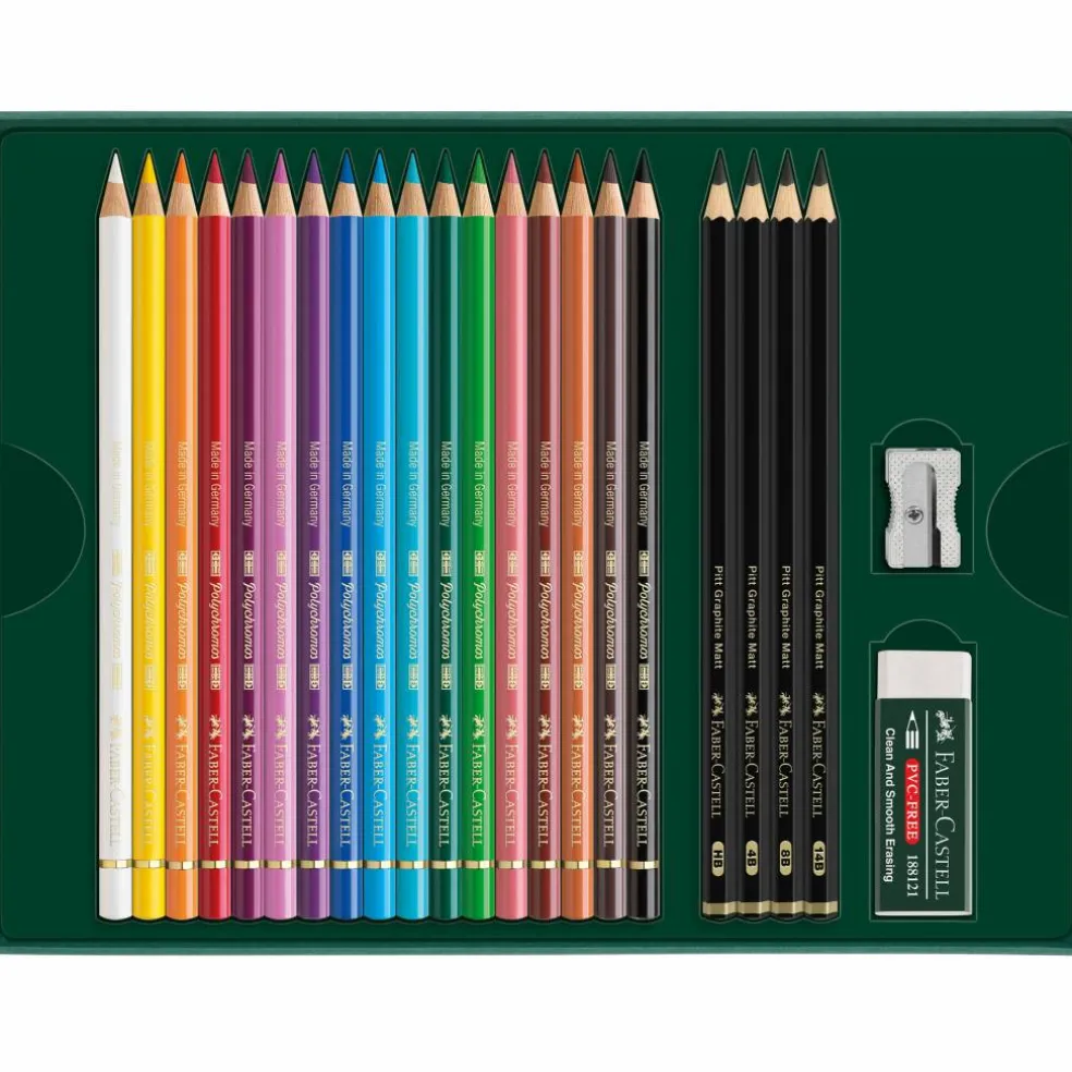 Faber-Castell® Polychromos Color Pencil Set
