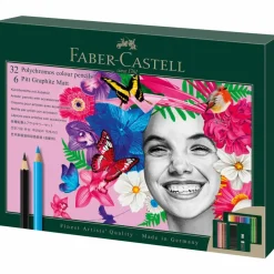 Faber-Castell Polychromos & Graphite Matte 40-Piece Pencil Set