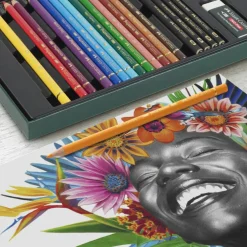 Faber-Castell Polychromos & Graphite Matte 48-Piece Gift Set