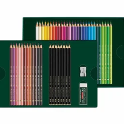 Faber-Castell Polychromos & Graphite Matte 48-Piece Gift Set