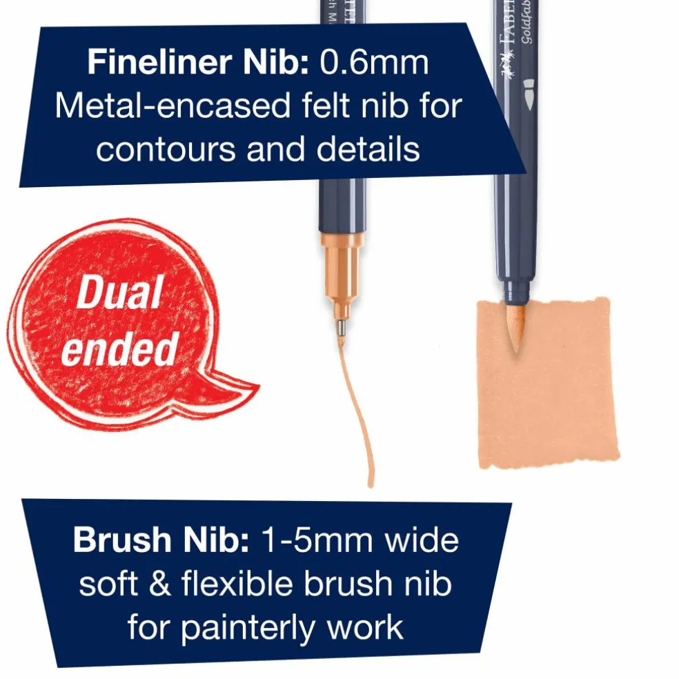 Faber-Castell® Portrait Goldfaber Sketch Markers