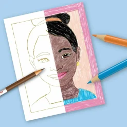 Faber-CastellĀ® World Colors How to Draw Faces Set